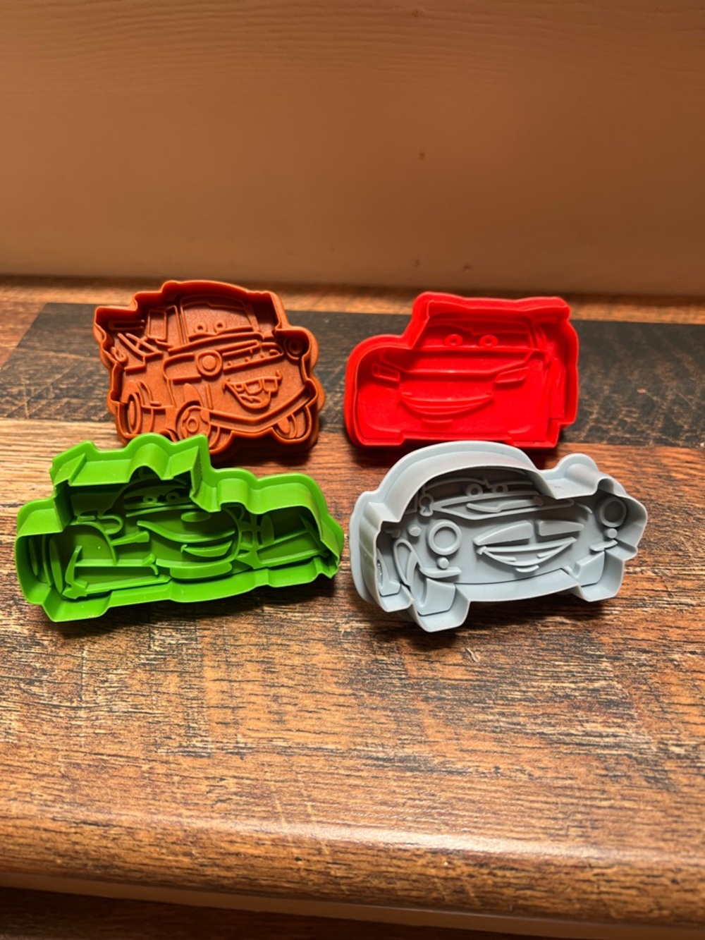 Disney Pixar Cars cookie cutters